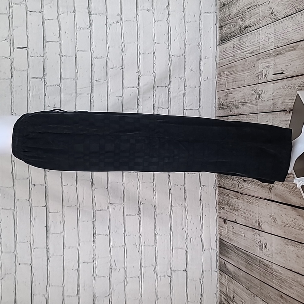 Callahan Silky Flowy Cupro High Rise Wide Leg Pull On Kat Pant in Black - NWT - Picture 3 of 14